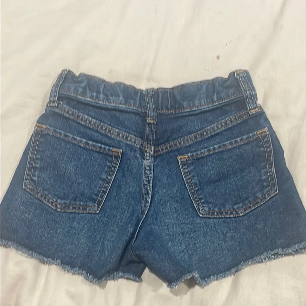 Old Navy Blue Denim Cut-Off Shorts (B)